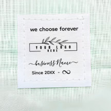 Etiqueta de roupa personalizada Costura ou Crochê