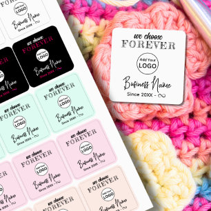 Etiqueta de roupa personalizada Costura ou Crochê