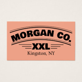 Etiqueta de Roupas de Logotipo de Negócios Minimal