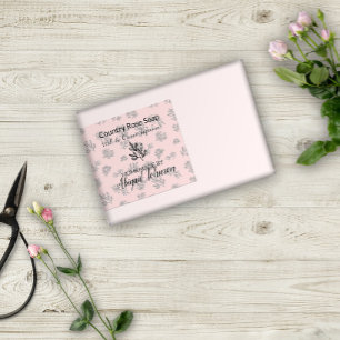 Etiqueta de Sabão Moderno de Arte de Linha do Blus