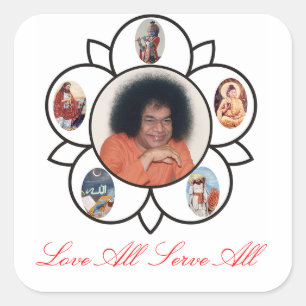 Etiqueta de Sathya Sai Baba