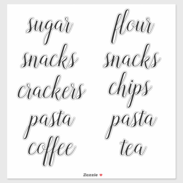 Etiqueta de Script de Organização de Penas da Cozi (Folha)