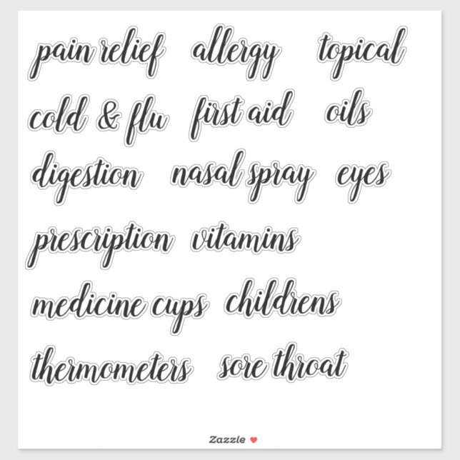 Etiqueta de Script de Organização do Gabinete de M (Folha)
