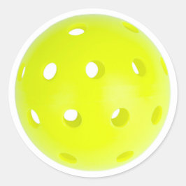 Etiqueta de Selo de Envelope do Pickleball Player