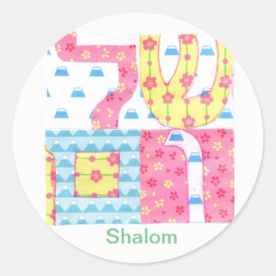 Etiqueta de Shalom