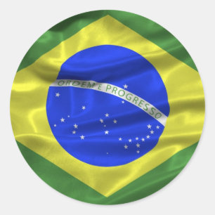 Etiqueta de Sinalizador Brasil