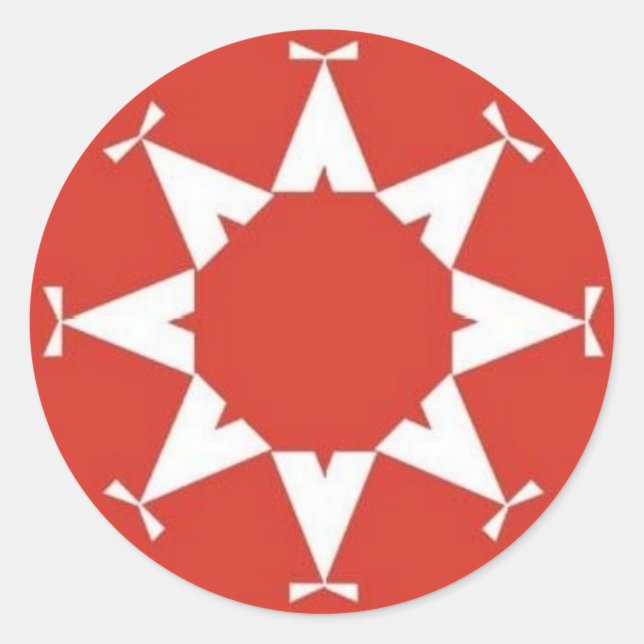 Etiqueta de Sinalizador Lakota (Frente)