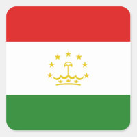 Etiqueta de Sinalizador Tajiquistão