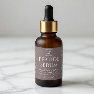 Etiqueta de Skincare no Soro do Peptídeo Profissio
