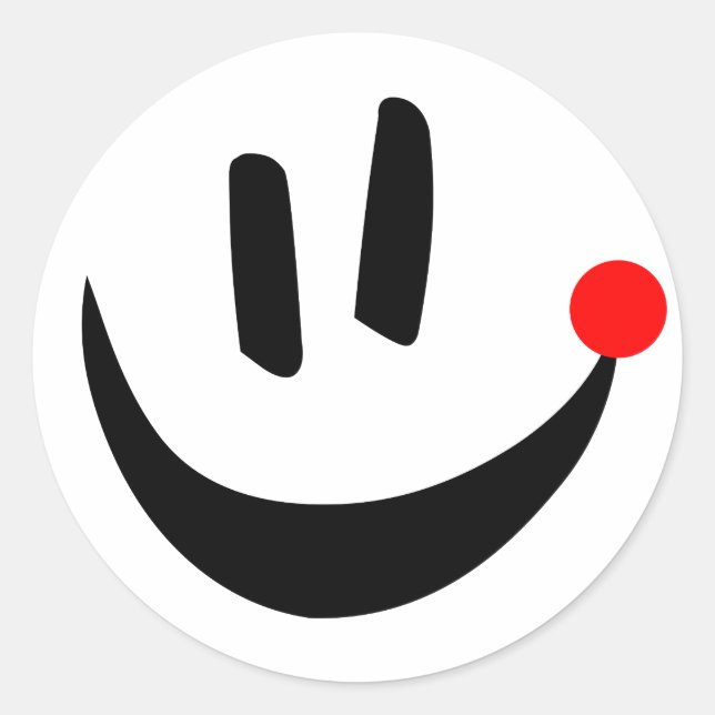 Etiqueta de sorriso Loka Nota (Frente)