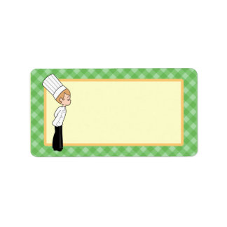 Etiqueta de Suporte Personalizada para Cozinha Per