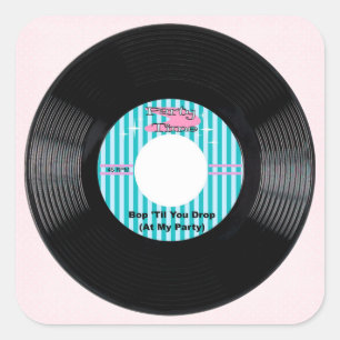 Etiqueta de tempo de festa