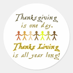 Etiqueta de ThanksLiving