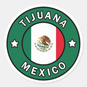 Etiqueta de Tijuana México