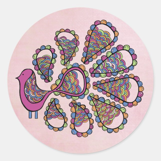 Etiqueta de Topo do Cupcake Pink Party DIY (Frente)