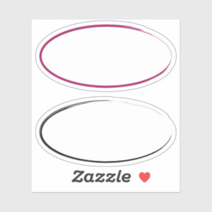 Etiqueta de Traço do Pincel