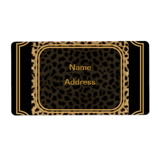 Etiqueta de Transporte Leopardo