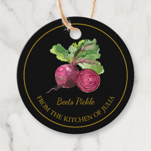 Etiqueta de Travamento de Picles Homemade