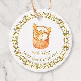 Etiqueta de travamento do pão doméstico fabricado 