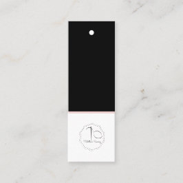 Etiqueta de travamento do tamanho da marca do vest