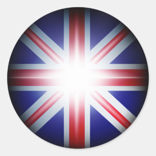 Etiqueta de Union Jack