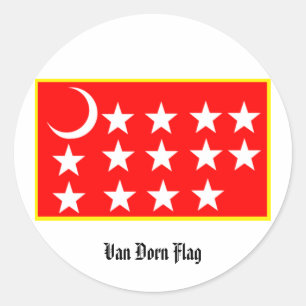 Etiqueta de Van Dorn Bandeira