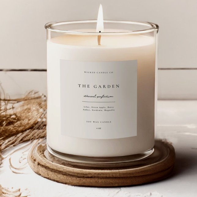 Etiqueta de Vela Negócio de Adesivo Rótulo de Prod (Criador carregado)