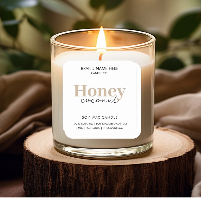 Etiqueta de Vela Personalizada (Criador carregado)