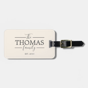 Etiqueta de Viagem de Bagagem Personalizada