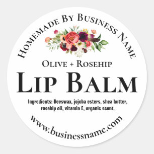 Etiqueta De Vinheta Para O Balm De Vídeo Homemade