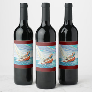 Etiqueta de Vinho à Vela