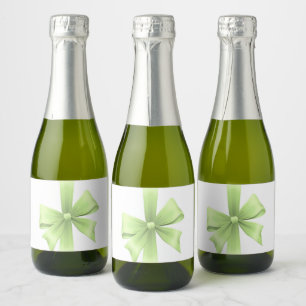 Etiqueta de Vinho com Laço Borboleta