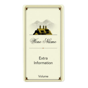 Etiqueta de Vinho de Barn Antigo