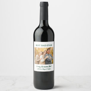 Etiqueta de Vinho de Fotografia Personalizada do M