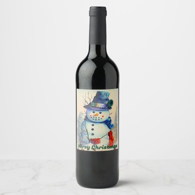 Etiqueta de Vinho de Neve (Frente)