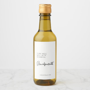 Etiqueta de Vinho de Presente Personalizado