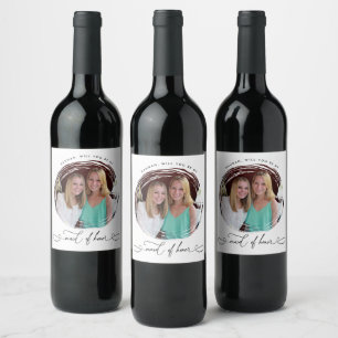 Etiqueta de Vinho de Proposta de Fotografia de mad
