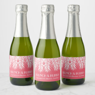 Etiqueta de Vinho Espumante Rosa Mini Brunch e Bub