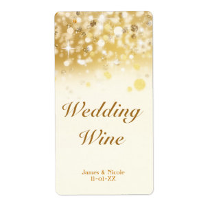Etiqueta de Vinho para Casamento Festa de Natal Lu