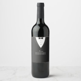 Etiqueta de Vinho Personalizada ou Etiqueta de Com