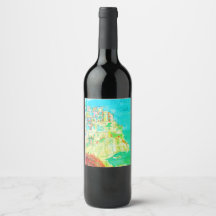 Etiqueta de vinhos da Costa do Marfim