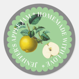 Etiqueta de Vintagem de Pilha Verde