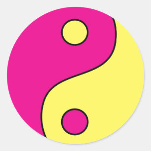 Etiqueta de Yin Yang por SRF