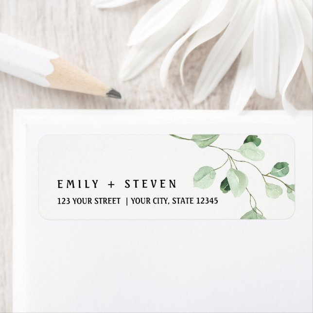 Etiqueta decor de aquarela (Insitu)