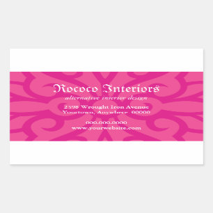 Etiqueta decorativa do ferro forjado