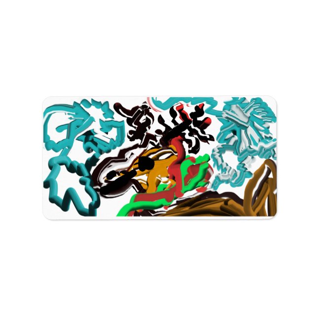 Etiqueta Deer Winter (Frente)