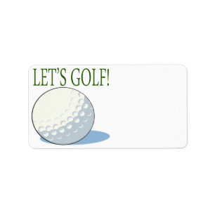 Etiqueta Deixa o golfe