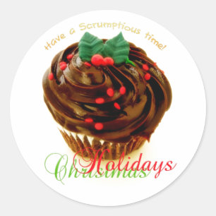 Etiqueta deliciosa do Natal