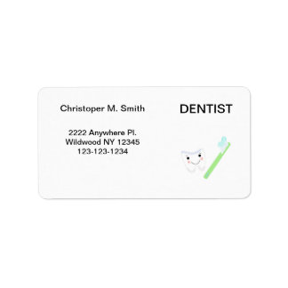Etiqueta Dentista - Consultório Odontológico