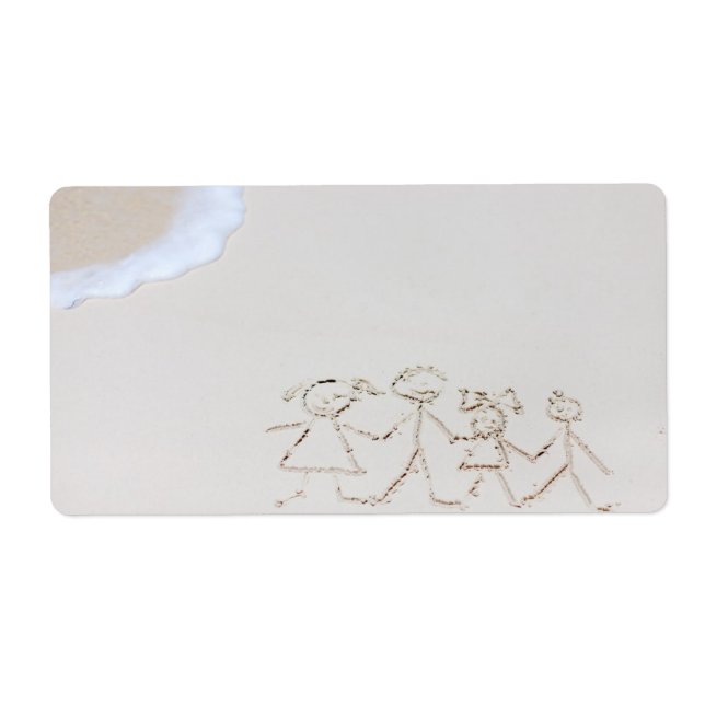 Etiqueta Desenho infantil (Frente)